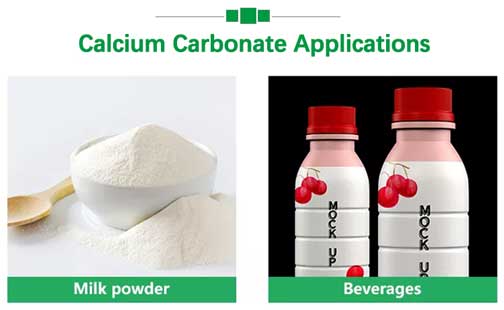 Why is Calcium Carbonate used in food?